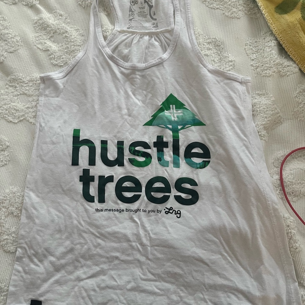 White Tank Top lrg medium